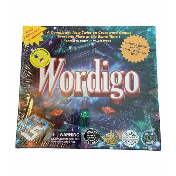 NEW Sealed 2005 Wordigo New Twist on Crossword Gam - Picture 1 of 6